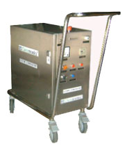 Mobile cart ozone generator 